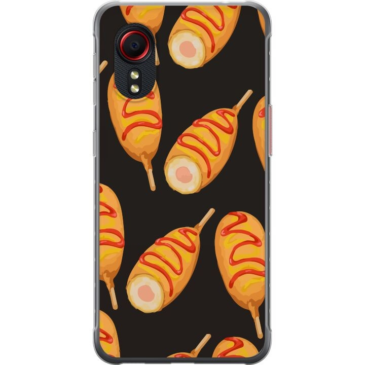 Mobile case for Samsung Galaxy Xcover 5 with Chicken drumstick design in the group SMARTPHONE & TABLETS / Phone cases / Samsung at TP E-commerce Nordic AB (A63449)