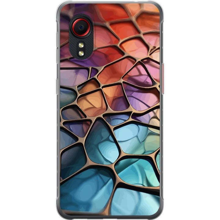 Mobile case for Samsung Galaxy Xcover 5 with Metallic pattern design in the group SMARTPHONE & TABLETS / Phone cases / Samsung at TP E-commerce Nordic AB (A63450)