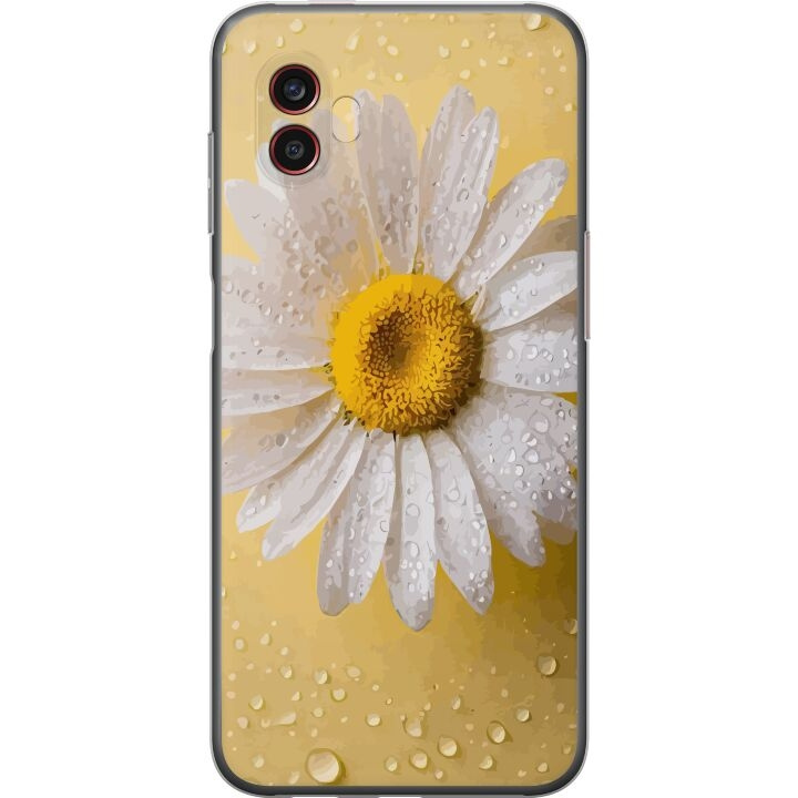 Mobile case for Samsung Galaxy Xcover6 Pro with Porslinsblomma design in the group SMARTPHONE & TABLETS / Phone cases / Samsung at TP E-commerce Nordic AB (A63467)