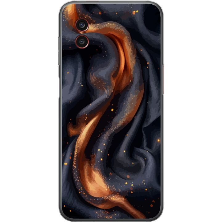 Mobile case for Samsung Galaxy Xcover6 Pro with Fiery silk design in the group SMARTPHONE & TABLETS / Phone cases / Samsung at TP E-commerce Nordic AB (A63468)