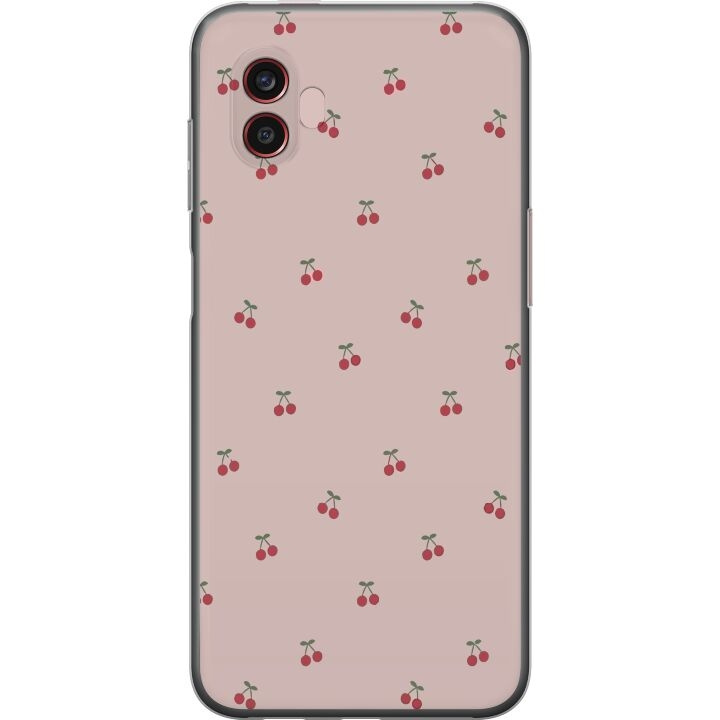 Mobile case for Samsung Galaxy Xcover6 Pro with Cherry design in the group SMARTPHONE & TABLETS / Phone cases / Samsung at TP E-commerce Nordic AB (A63474)