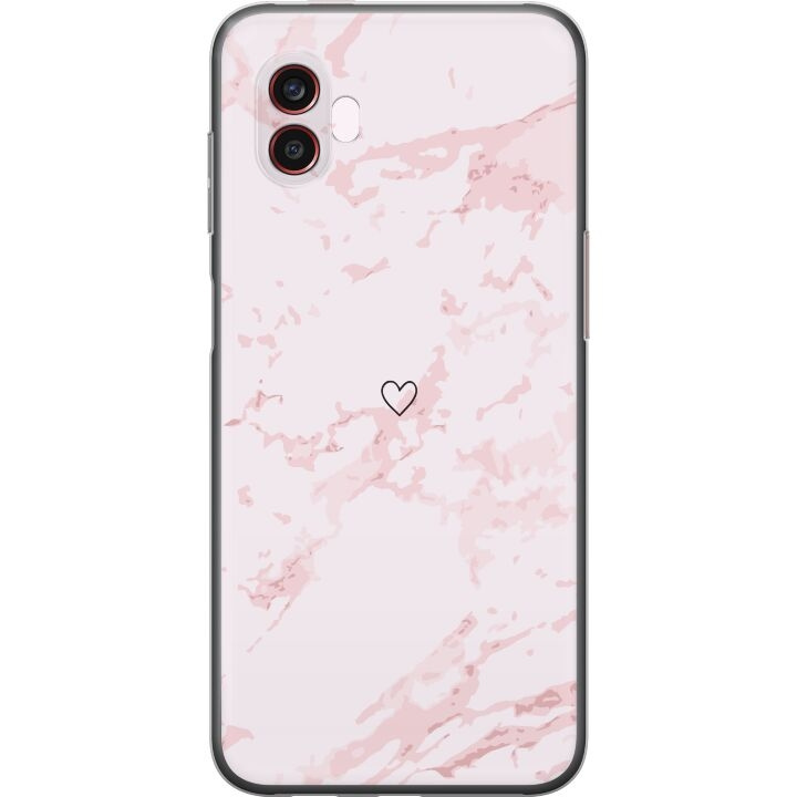 Mobile case for Samsung Galaxy Xcover6 Pro with Pink Heart design in the group SMARTPHONE & TABLETS / Phone cases / Samsung at TP E-commerce Nordic AB (A63490)