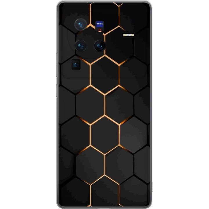 Mobile case for vivo X80 Pro with Luxurious Pattern design in the group SMARTPHONE & TABLETS / Phone cases / vivo at TP E-commerce Nordic AB (A63708)