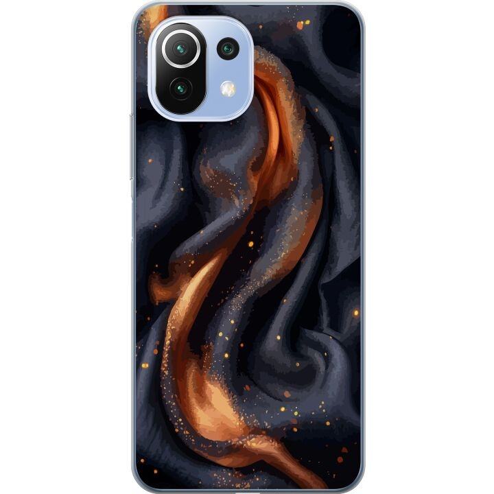 Mobile case for Xiaomi 11 Lite 5G NE with Fiery silk design in the group SMARTPHONE & TABLETS / Phone cases / Xiaomi at TP E-commerce Nordic AB (A63711)