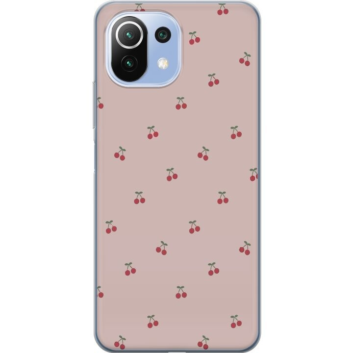 Mobile case for Xiaomi 11 Lite 5G NE with Cherry design in the group SMARTPHONE & TABLETS / Phone cases / Xiaomi at TP E-commerce Nordic AB (A63717)