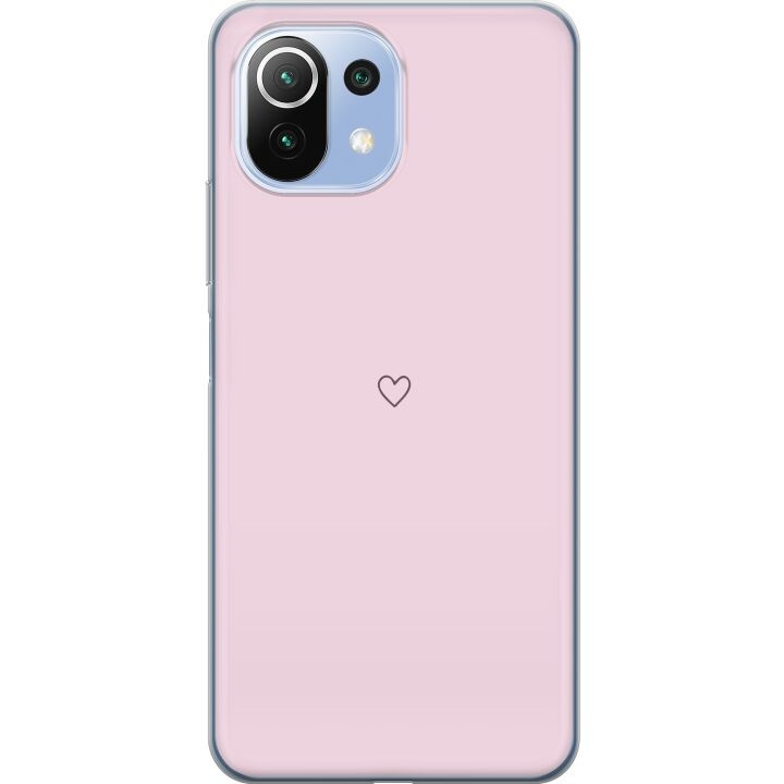 Mobile case for Xiaomi 11 Lite 5G NE with Heart design in the group SMARTPHONE & TABLETS / Phone cases / Xiaomi at TP E-commerce Nordic AB (A63729)