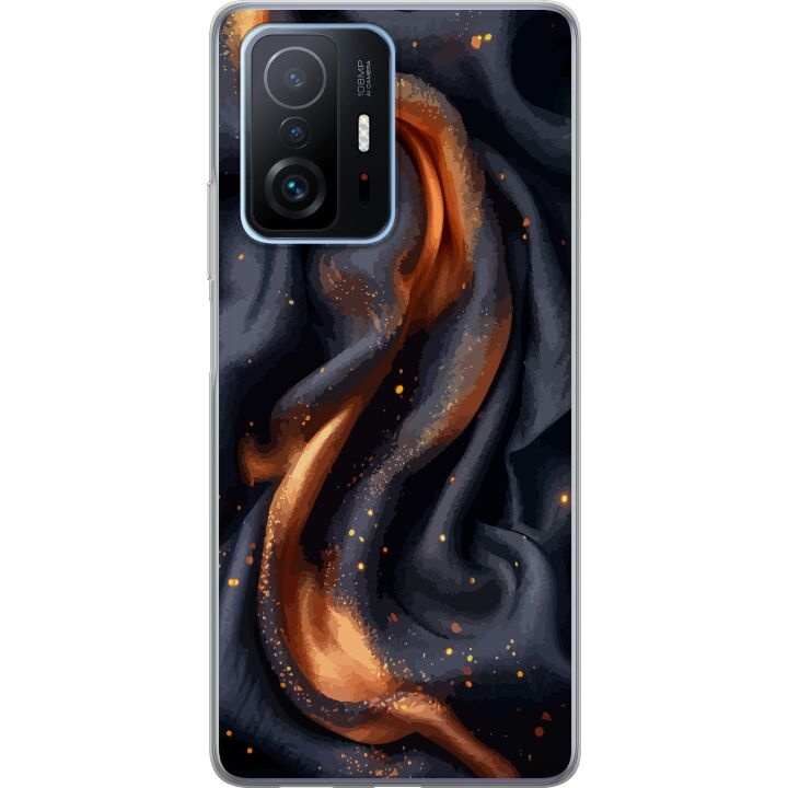 Mobile case for Xiaomi 11T with Fiery silk design in the group SMARTPHONE & TABLETS / Phone cases / Xiaomi at TP E-commerce Nordic AB (A63765)