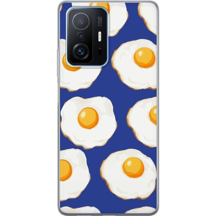 Mobile case for Xiaomi 11T with Fried eggs design in the group SMARTPHONE & TABLETS / Phone cases / Xiaomi at TP E-commerce Nordic AB (A63770)