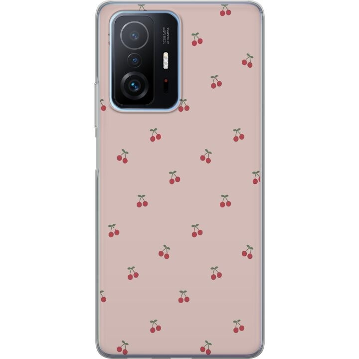 Mobile case for Xiaomi 11T with Cherry design in the group SMARTPHONE & TABLETS / Phone cases / Xiaomi at TP E-commerce Nordic AB (A63771)