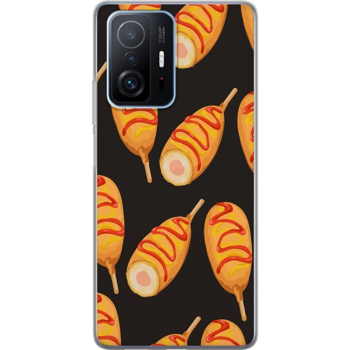 Mobile case for Xiaomi 11T with Chicken drumstick design in the group SMARTPHONE & TABLETS / Phone cases / Xiaomi at TP E-commerce Nordic AB (A63773)