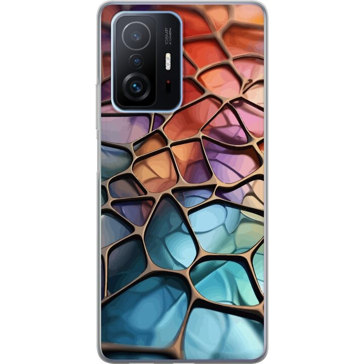 Mobile case for Xiaomi 11T with Metallic pattern design in the group SMARTPHONE & TABLETS / Phone cases / Xiaomi at TP E-commerce Nordic AB (A63774)