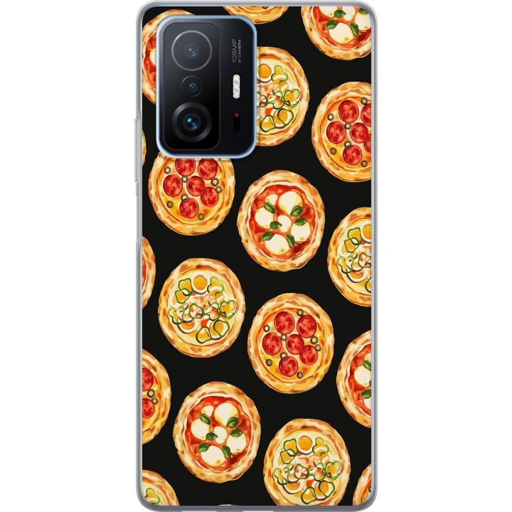 Mobile case for Xiaomi 11T with Pizza design in the group SMARTPHONE & TABLETS / Phone cases / Xiaomi at TP E-commerce Nordic AB (A63777)