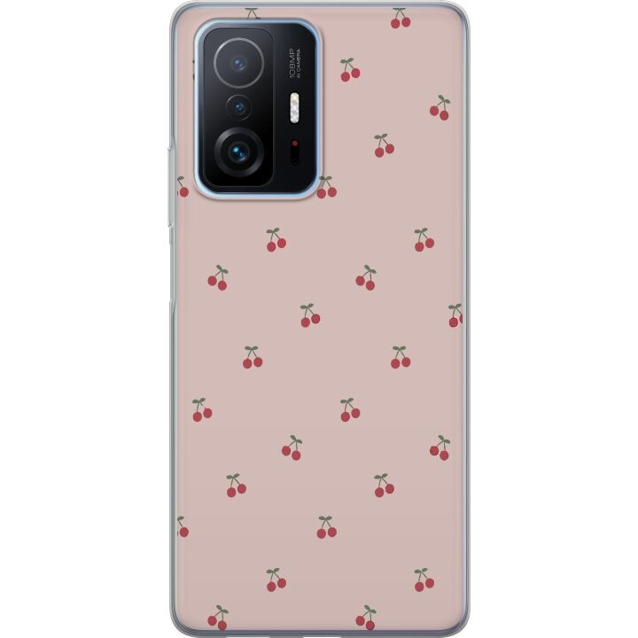 Mobile case for Xiaomi 11T Pro with Cherry design in the group SMARTPHONE & TABLETS / Phone cases / Xiaomi at TP E-commerce Nordic AB (A63798)