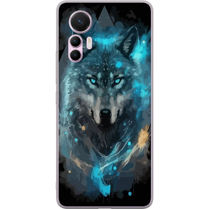 Mobile case for Xiaomi 12 Lite with Wolf design in the group SMARTPHONE & TABLETS / Phone cases / Xiaomi at TP E-commerce Nordic AB (A63877)