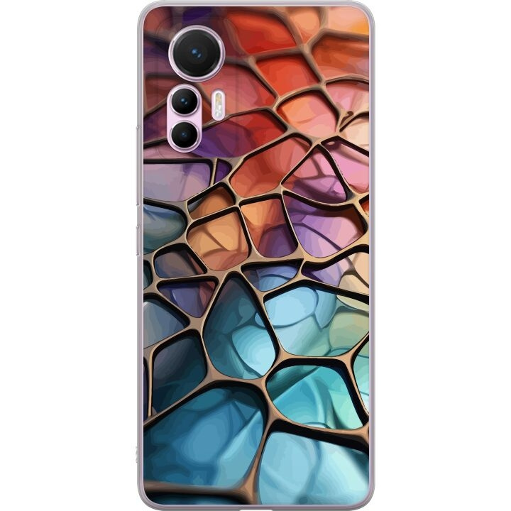 Mobile case for Xiaomi 12 Lite with Metallic pattern design in the group SMARTPHONE & TABLETS / Phone cases / Xiaomi at TP E-commerce Nordic AB (A63882)