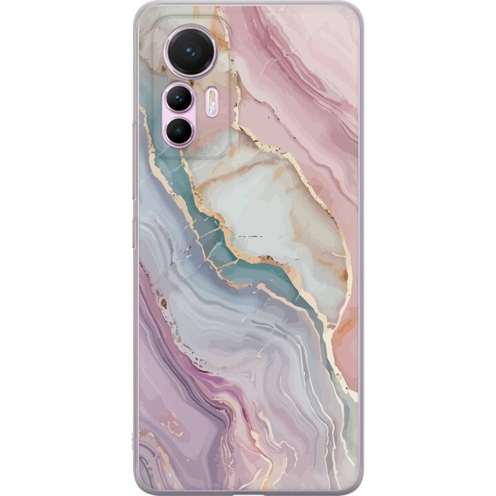 Mobile case for Xiaomi 12 Lite with Marble design in the group SMARTPHONE & TABLETS / Phone cases / Xiaomi at TP E-commerce Nordic AB (A63894)