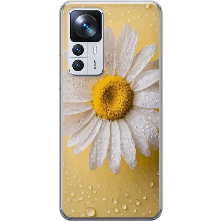 Mobile case for Xiaomi 12T with Porslinsblomma design in the group SMARTPHONE & TABLETS / Phone cases / Xiaomi at TP E-commerce Nordic AB (A63980)