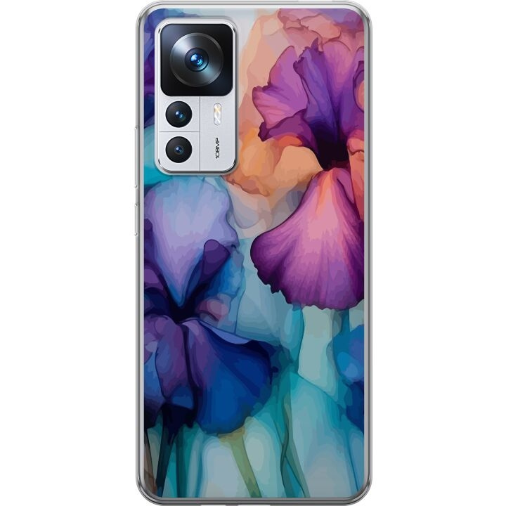 Mobile case for Xiaomi 12T with Magical flowers design in the group SMARTPHONE & TABLETS / Phone cases / Xiaomi at TP E-commerce Nordic AB (A63983)