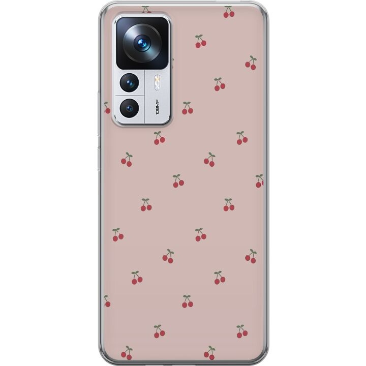 Mobile case for Xiaomi 12T with Cherry design in the group SMARTPHONE & TABLETS / Phone cases / Xiaomi at TP E-commerce Nordic AB (A63987)