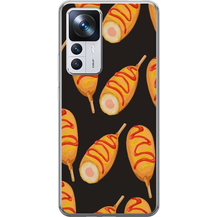 Mobile case for Xiaomi 12T with Chicken drumstick design in the group SMARTPHONE & TABLETS / Phone cases / Xiaomi at TP E-commerce Nordic AB (A63989)