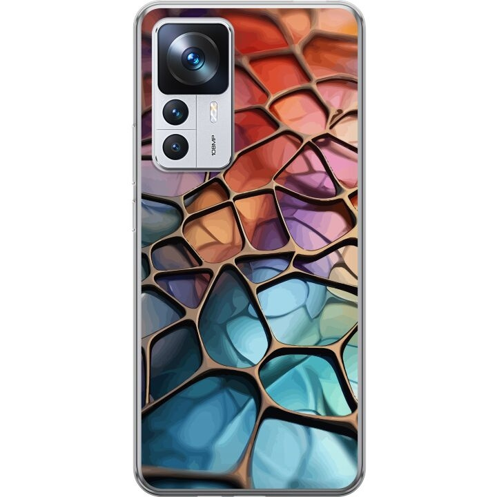 Mobile case for Xiaomi 12T with Metallic pattern design in the group SMARTPHONE & TABLETS / Phone cases / Xiaomi at TP E-commerce Nordic AB (A63990)