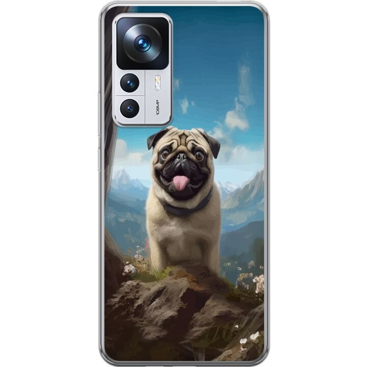 Mobile case for Xiaomi 12T with Happy Dog design in the group SMARTPHONE & TABLETS / Phone cases / Xiaomi at TP E-commerce Nordic AB (A63998)