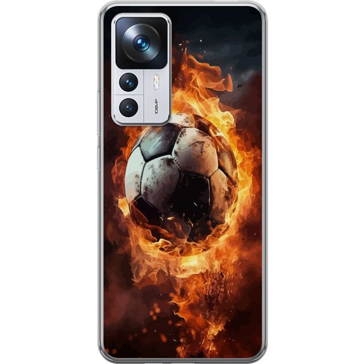 Mobile case for Xiaomi 12T with Football design in the group SMARTPHONE & TABLETS / Phone cases / Xiaomi at TP E-commerce Nordic AB (A64001)