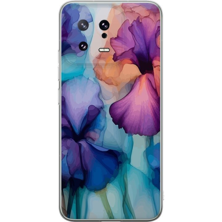 Mobile case for Xiaomi 13 with Magical flowers design in the group SMARTPHONE & TABLETS / Phone cases / Xiaomi at TP E-commerce Nordic AB (A64091)