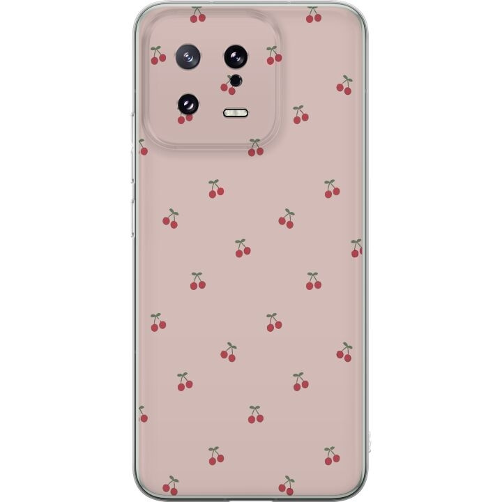 Mobile case for Xiaomi 13 with Cherry design in the group SMARTPHONE & TABLETS / Phone cases / Xiaomi at TP E-commerce Nordic AB (A64095)