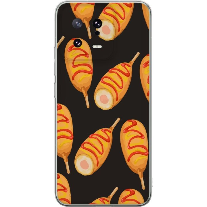 Mobile case for Xiaomi 13 with Chicken drumstick design in the group SMARTPHONE & TABLETS / Phone cases / Xiaomi at TP E-commerce Nordic AB (A64097)