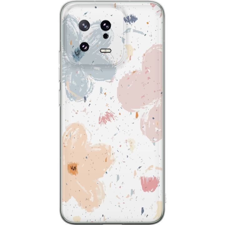 Mobile case for Xiaomi 13 with Flowers design in the group SMARTPHONE & TABLETS / Phone cases / Xiaomi at TP E-commerce Nordic AB (A64100)