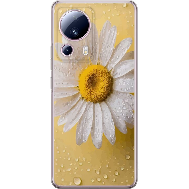 Mobile case for Xiaomi 13 Lite with Porslinsblomma design in the group SMARTPHONE & TABLETS / Phone cases / Xiaomi at TP E-commerce Nordic AB (A64142)