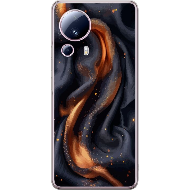 Mobile case for Xiaomi 13 Lite with Fiery silk design in the group SMARTPHONE & TABLETS / Phone cases / Xiaomi at TP E-commerce Nordic AB (A64143)