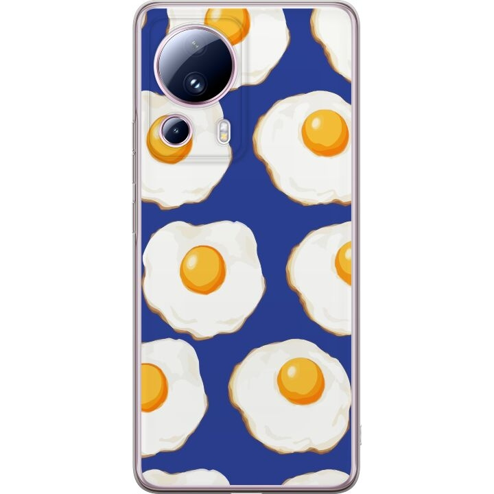 Mobile case for Xiaomi 13 Lite with Fried eggs design in the group SMARTPHONE & TABLETS / Phone cases / Xiaomi at TP E-commerce Nordic AB (A64148)