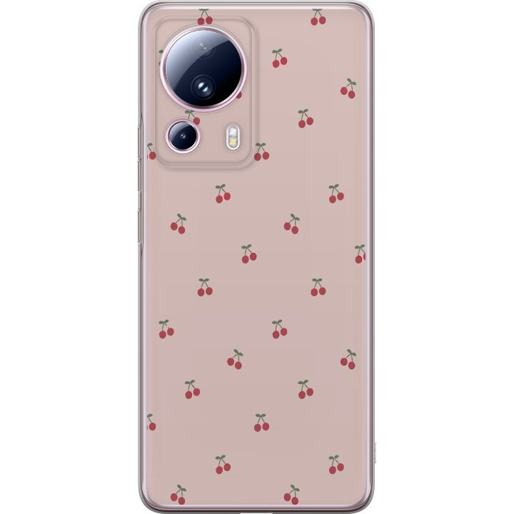 Mobile case for Xiaomi 13 Lite with Cherry design in the group SMARTPHONE & TABLETS / Phone cases / Xiaomi at TP E-commerce Nordic AB (A64149)