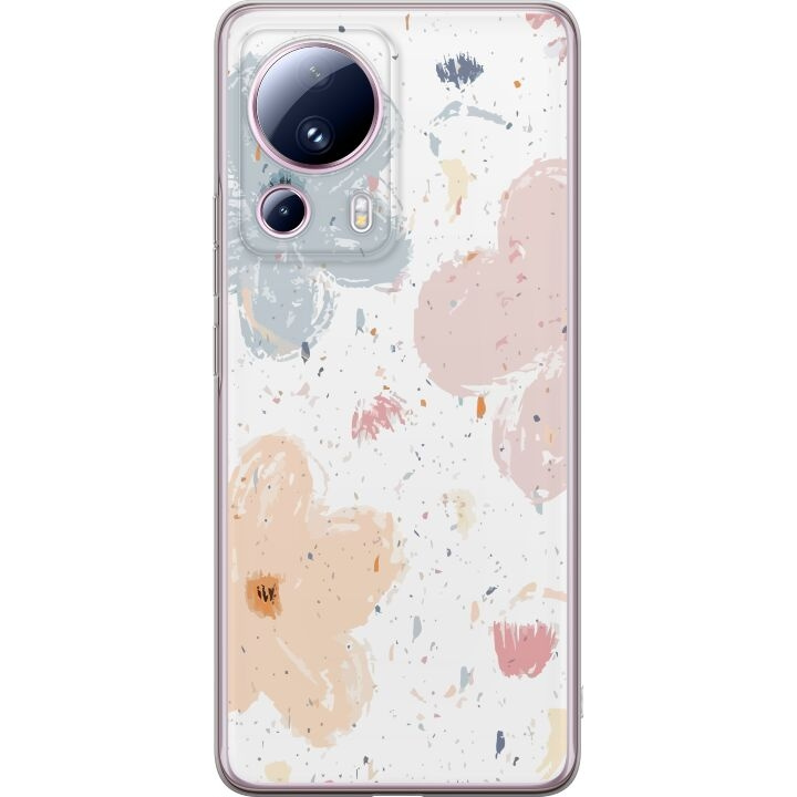 Mobile case for Xiaomi 13 Lite with Flowers design in the group SMARTPHONE & TABLETS / Phone cases / Xiaomi at TP E-commerce Nordic AB (A64154)