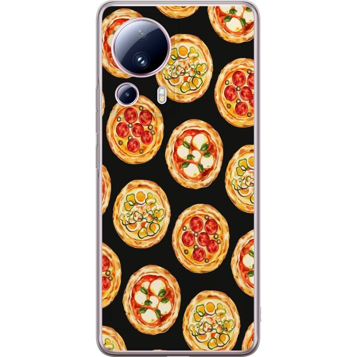 Mobile case for Xiaomi 13 Lite with Pizza design in the group SMARTPHONE & TABLETS / Phone cases / Xiaomi at TP E-commerce Nordic AB (A64155)