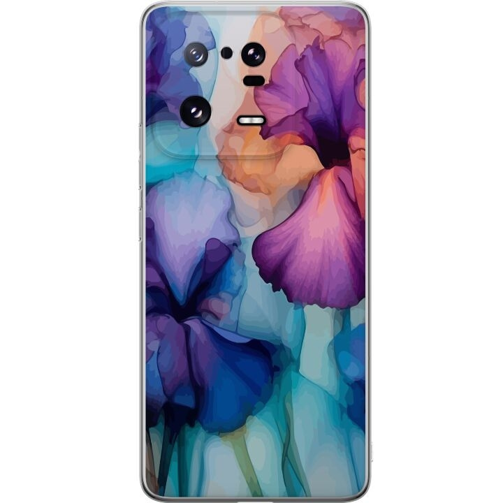 Mobile case for Xiaomi 13 Pro with Magical flowers design in the group SMARTPHONE & TABLETS / Phone cases / Xiaomi at TP E-commerce Nordic AB (A64199)