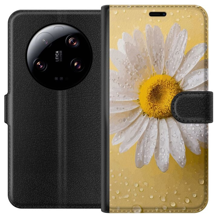 Wallet case for Xiaomi 13 Ultra with Porslinsblomma design in the group SMARTPHONE & TABLETS / Phone cases / Xiaomi at TP E-commerce Nordic AB (A64277)