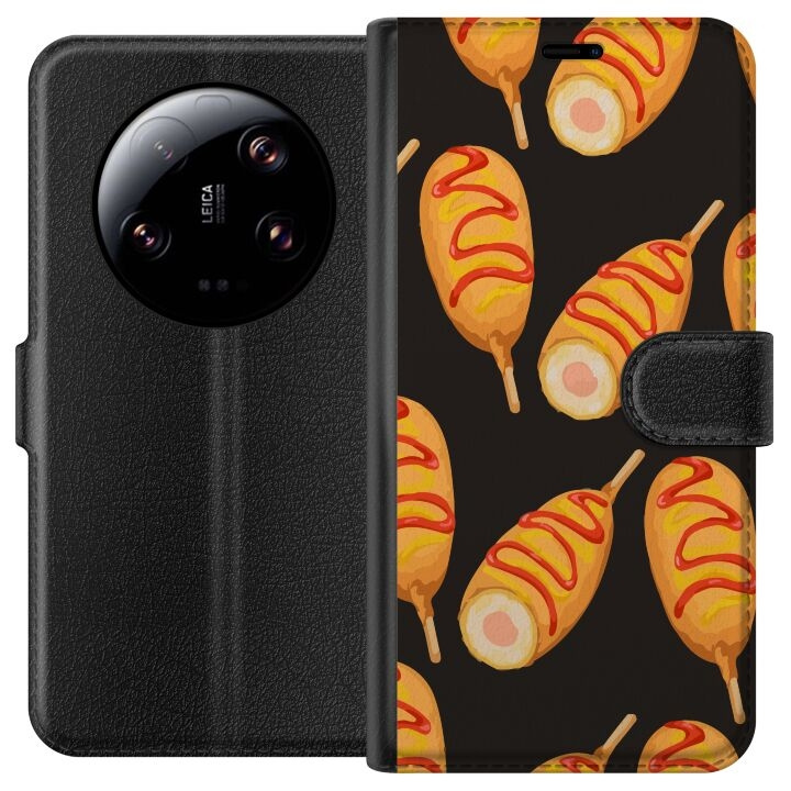 Wallet case for Xiaomi 13 Ultra with Chicken drumstick design in the group SMARTPHONE & TABLETS / Phone cases / Xiaomi at TP E-commerce Nordic AB (A64286)