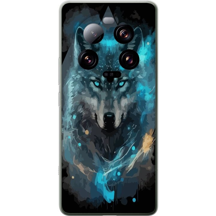 Mobile case for Xiaomi 13 Ultra with Wolf design in the group SMARTPHONE & TABLETS / Phone cases / Xiaomi at TP E-commerce Nordic AB (A64309)