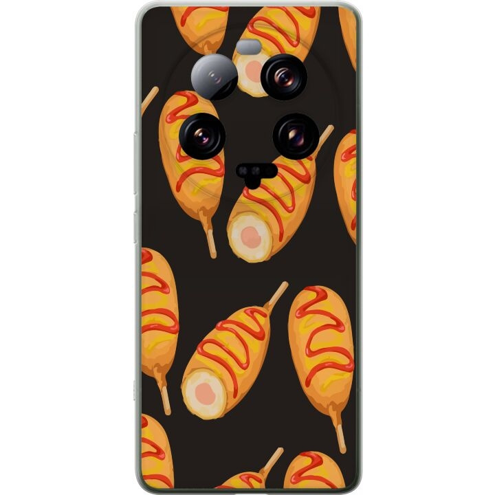 Mobile case for Xiaomi 13 Ultra with Chicken drumstick design in the group SMARTPHONE & TABLETS / Phone cases / Xiaomi at TP E-commerce Nordic AB (A64313)