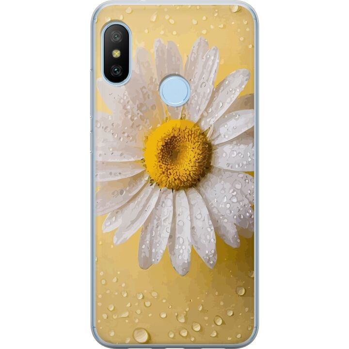 Mobile case for Xiaomi Mi A2 Lite with Porslinsblomma design in the group SMARTPHONE & TABLETS / Phone cases / Xiaomi at TP E-commerce Nordic AB (A64412)