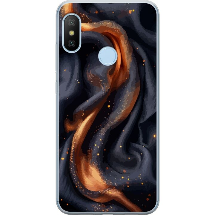 Mobile case for Xiaomi Mi A2 Lite with Fiery silk design in the group SMARTPHONE & TABLETS / Phone cases / Xiaomi at TP E-commerce Nordic AB (A64413)