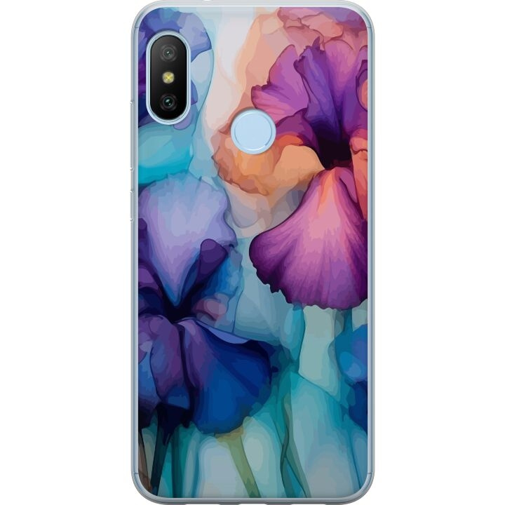 Mobile case for Xiaomi Mi A2 Lite with Magical flowers design in the group SMARTPHONE & TABLETS / Phone cases / Xiaomi at TP E-commerce Nordic AB (A64415)