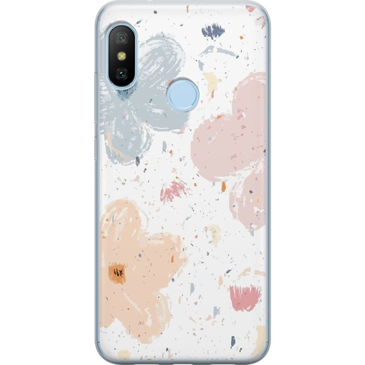 Mobile case for Xiaomi Mi A2 Lite with Flowers design in the group SMARTPHONE & TABLETS / Phone cases / Xiaomi at TP E-commerce Nordic AB (A64424)