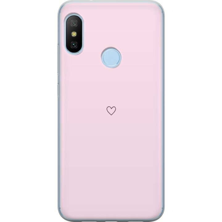 Mobile case for Xiaomi Mi A2 Lite with Heart design in the group SMARTPHONE & TABLETS / Phone cases / Xiaomi at TP E-commerce Nordic AB (A64431)