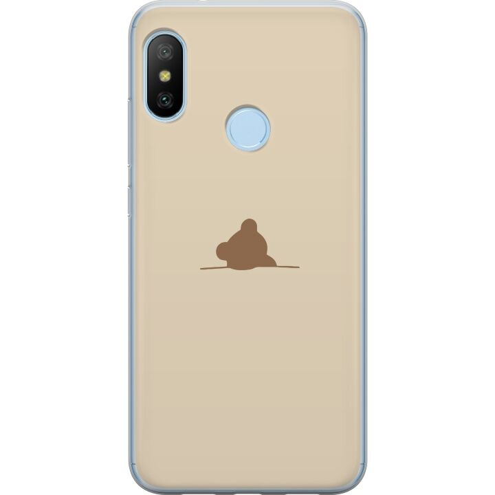 Mobile case for Xiaomi Mi A2 Lite with Nalle design in the group SMARTPHONE & TABLETS / Phone cases / Xiaomi at TP E-commerce Nordic AB (A64432)