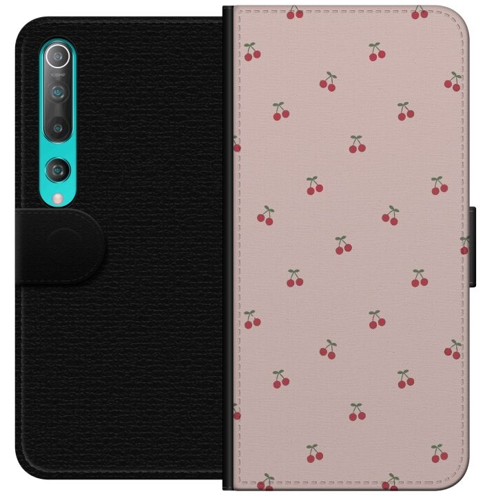 Wallet case for Xiaomi Mi 10 5G with Cherry design in the group SMARTPHONE & TABLETS / Phone cases / Xiaomi at TP E-commerce Nordic AB (A64446)