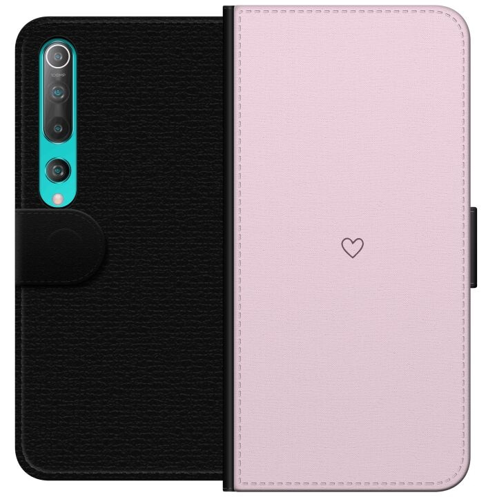 Wallet case for Xiaomi Mi 10 5G with Heart design in the group SMARTPHONE & TABLETS / Phone cases / Xiaomi at TP E-commerce Nordic AB (A64458)